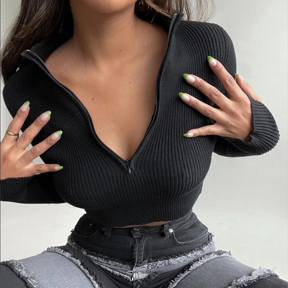 Blanco top Black: Princess Polly